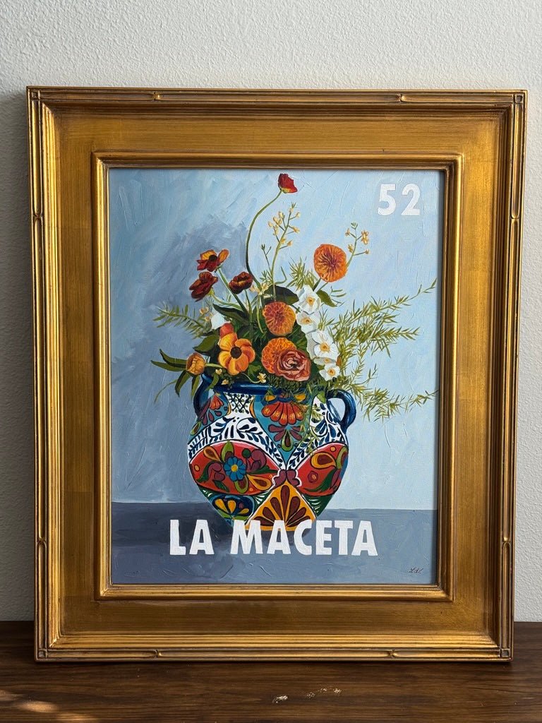 La Maceta (52), a Painting by Leslie De Leon, presented by Western Gallery