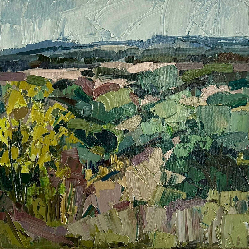 Verde Drive a Painting by Chanel Kreuzer, presented by Western Gallery