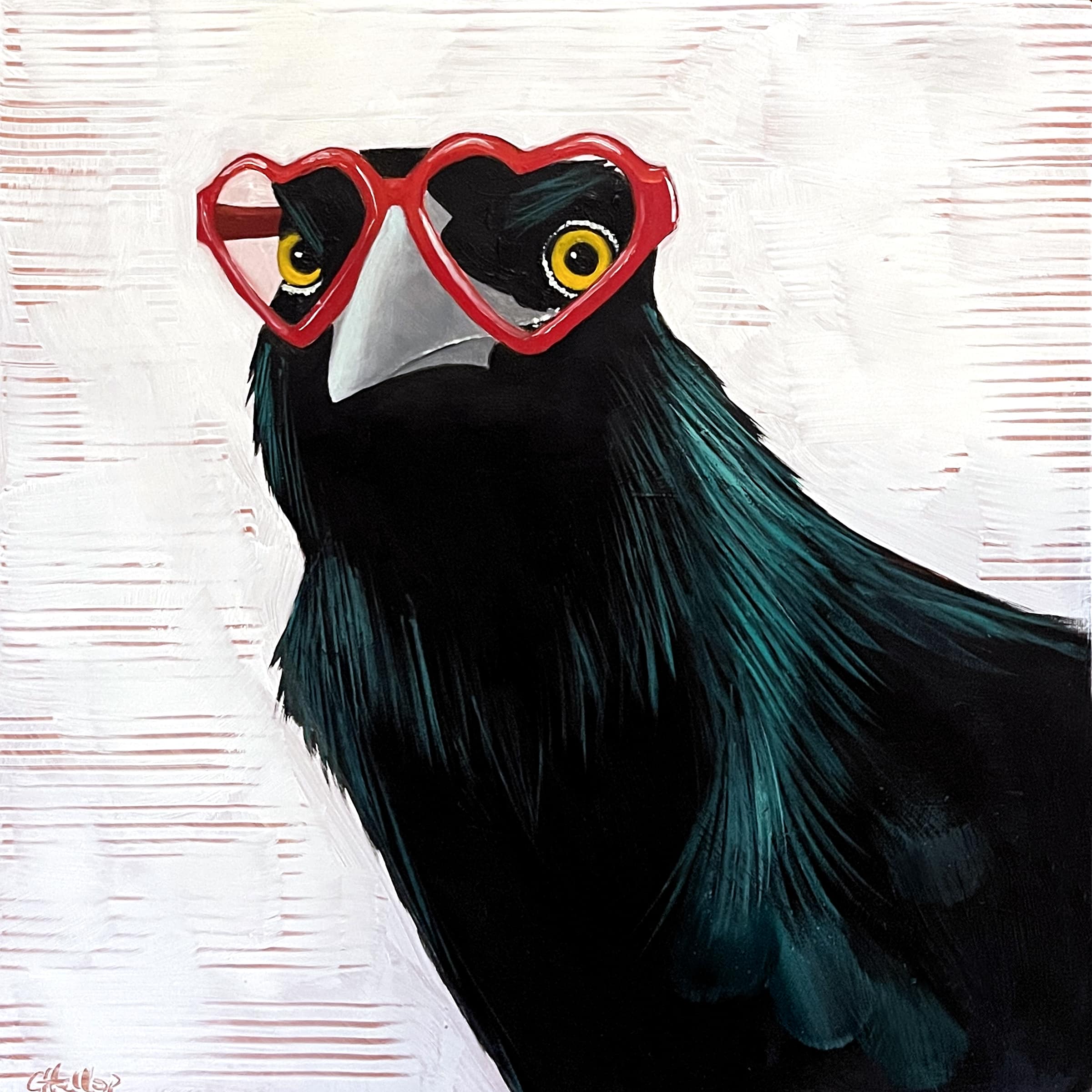 A Little Love a Painting by Christy Stallop, presented by Western Gallery