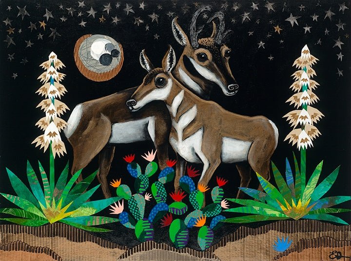 Los Cariños a Painting by Elizabeth Dryden, presented by Western Gallery