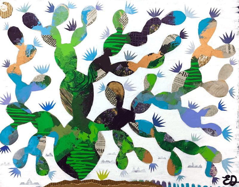 Vita Verde a Painting by Elizabeth Dryden, presented by Western Gallery