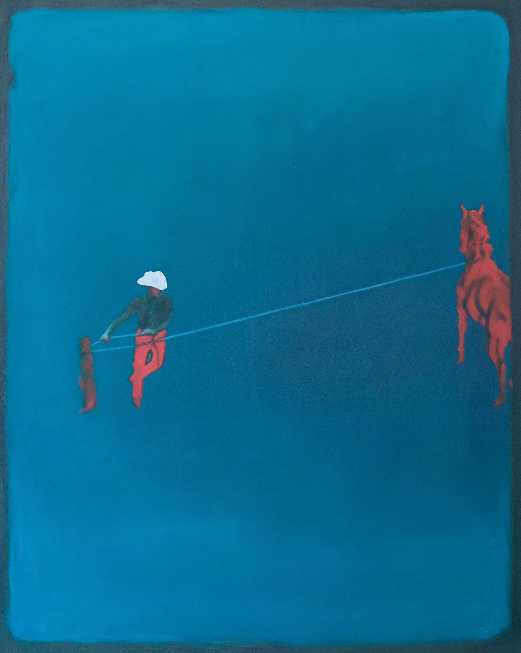 Distillation of life No.1 (under strain) a Painting by GL Richardson, presented by Western Gallery