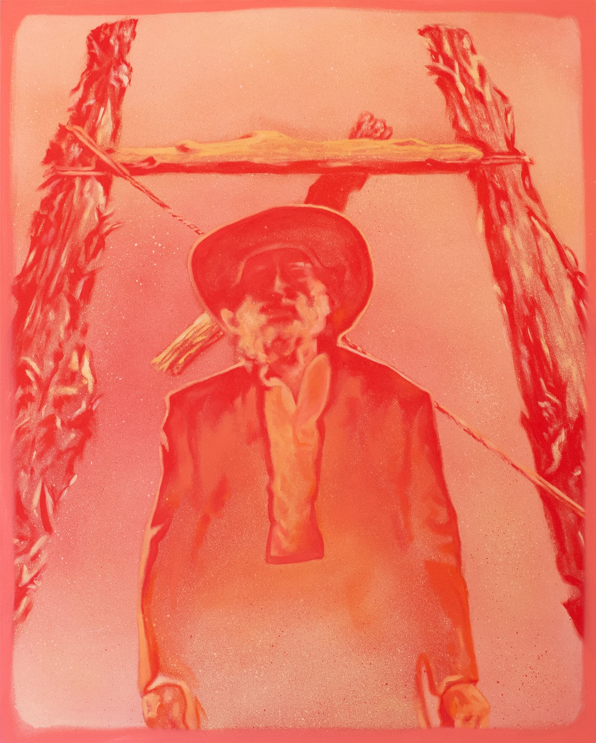 Backbone a Painting by GL Richardson, presented by Western Gallery