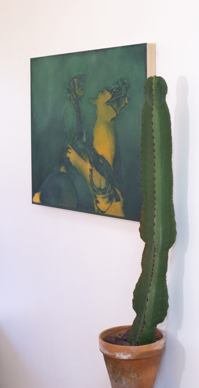 Northern Lights a Painting by GL Richardson, presented by Western Gallery