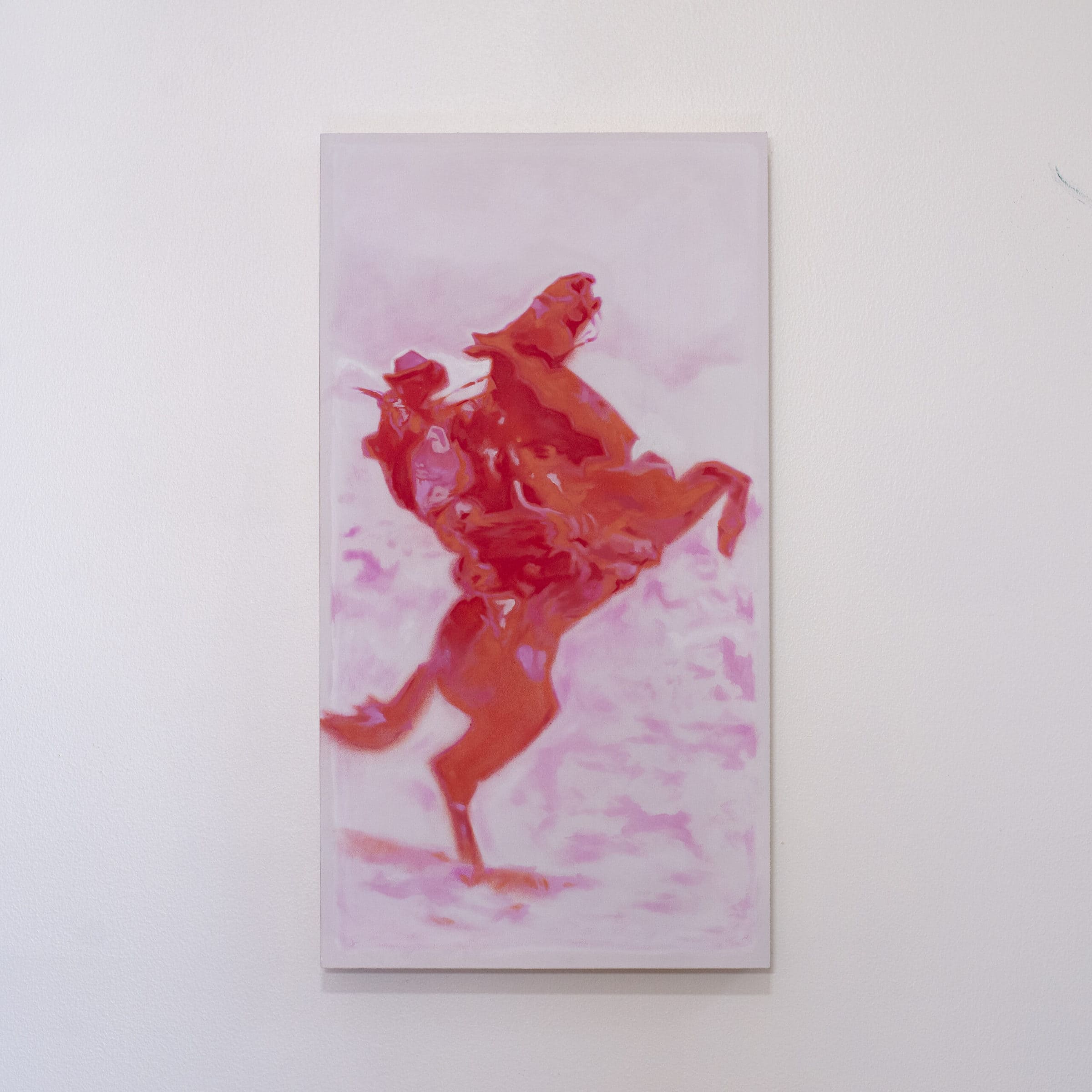 Rough Handle's Reward a Painting by GL Richardson, presented by Western Gallery