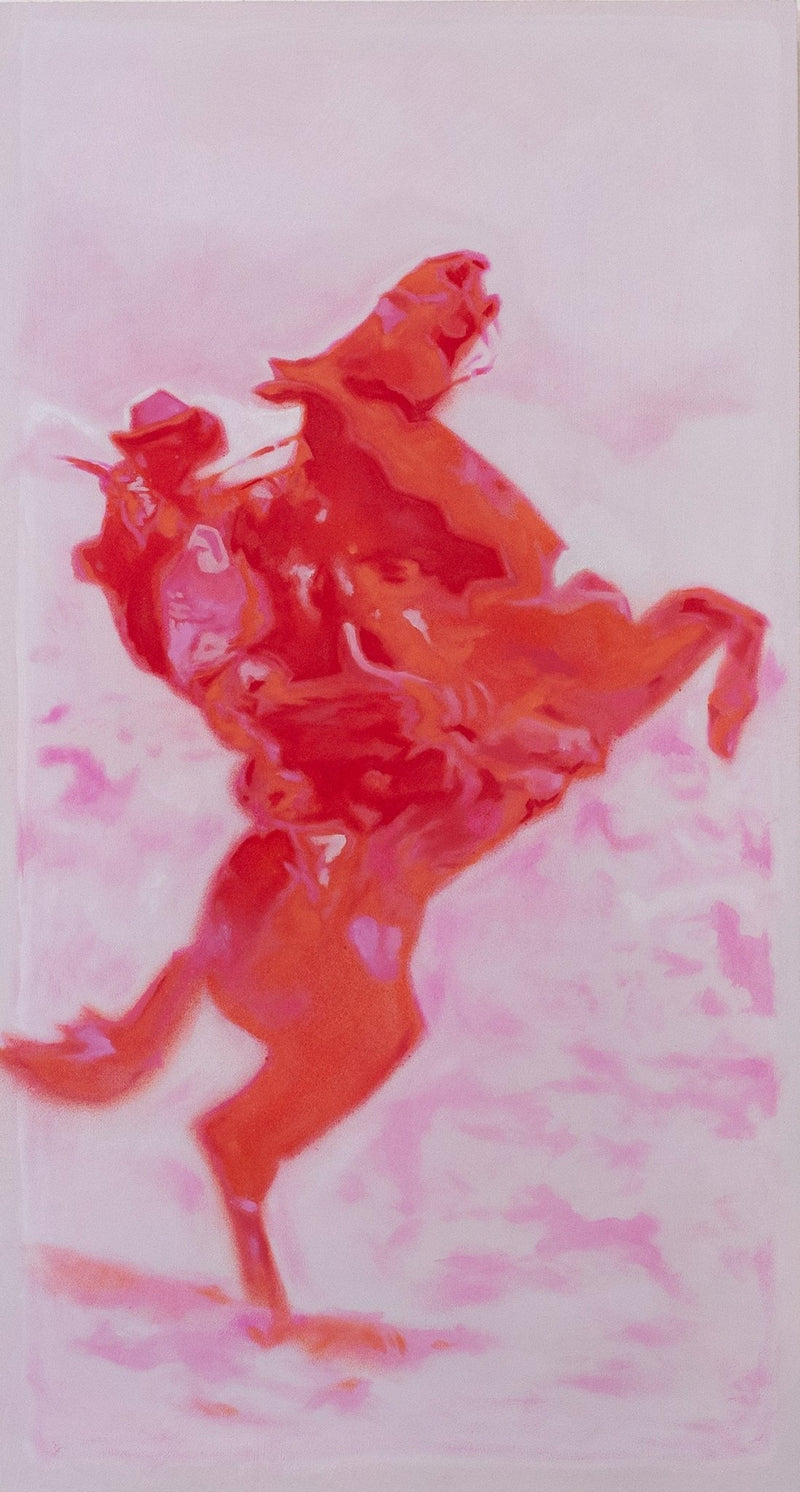 Rough Handle's Reward a Painting by GL Richardson, presented by Western Gallery