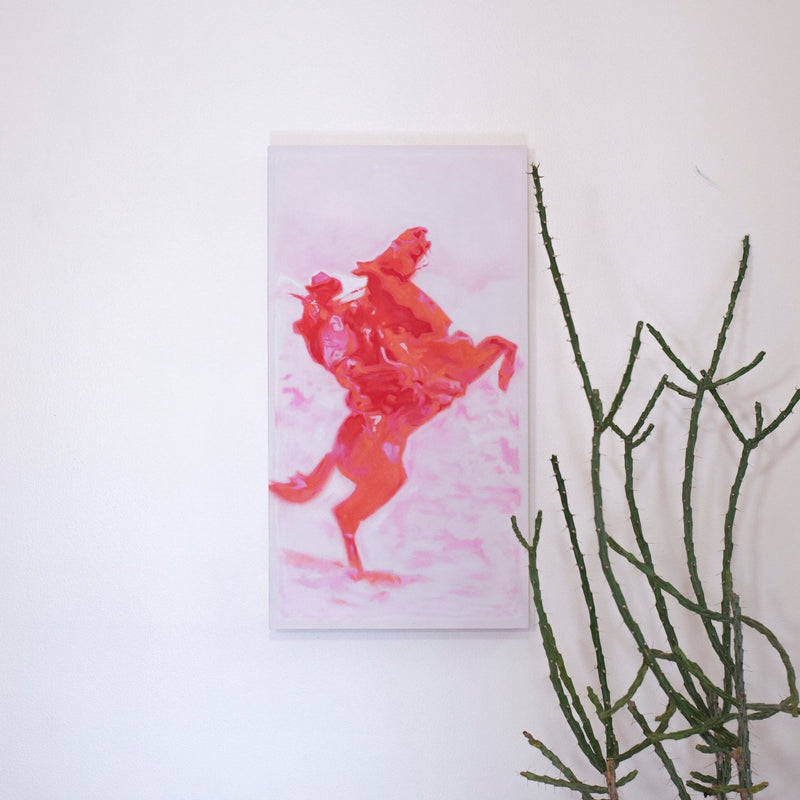 Rough Handle's Reward a Painting by GL Richardson, presented by Western Gallery