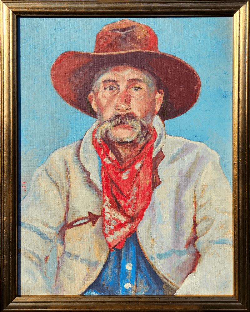 Elijah a Painting by Jack Browning, presented by Western Gallery