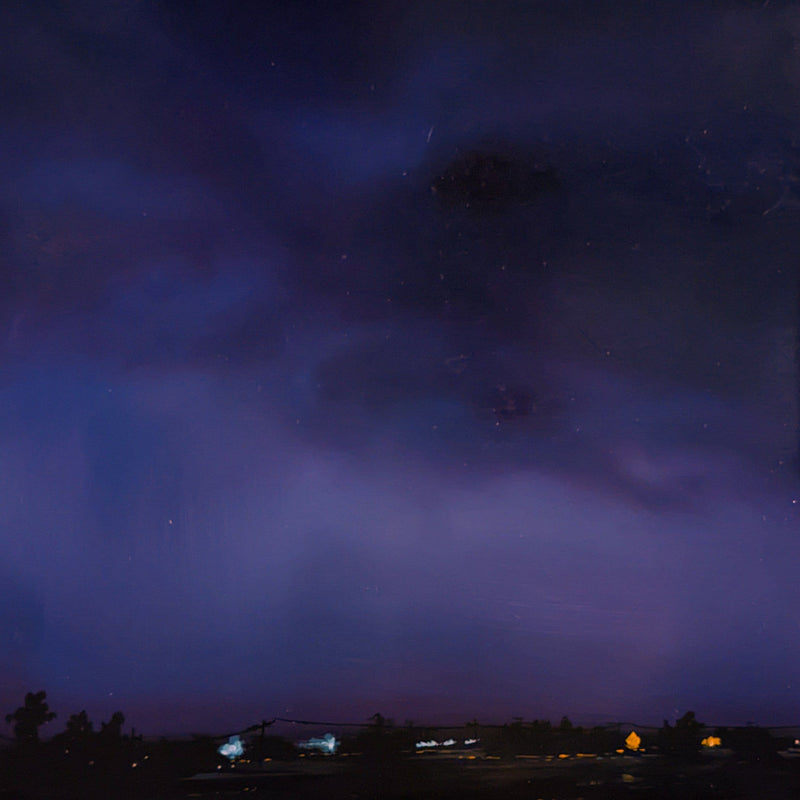 Coming Up a Storm a Painting by Kerri S. Menchaca, presented by Western Gallery