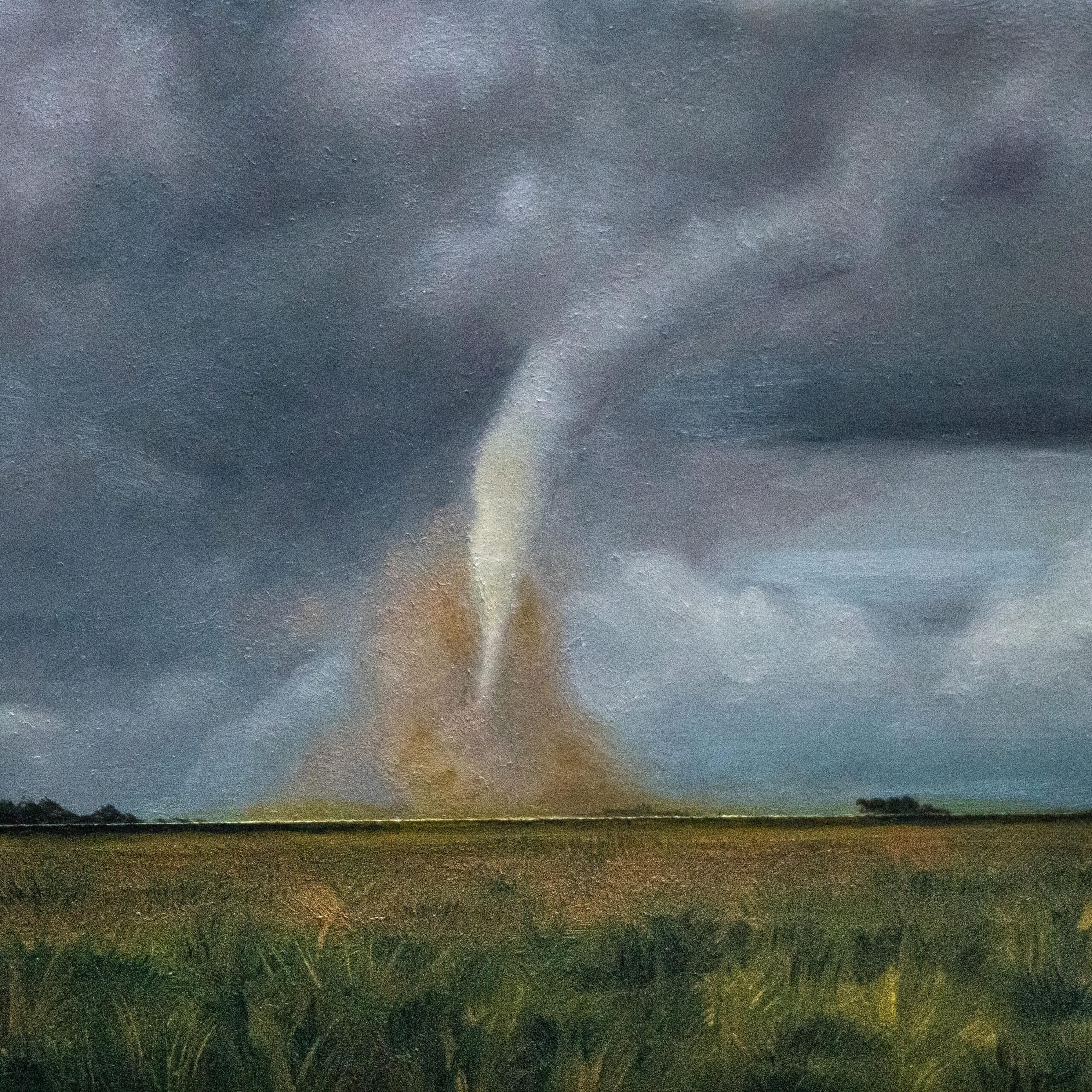 Little Twister a Painting by Kerri S. Menchaca, presented by Western Gallery