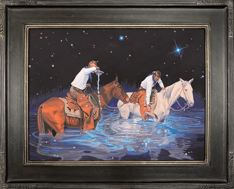 Ripple a Painting by Lucile Wedeking, presented by Western Gallery