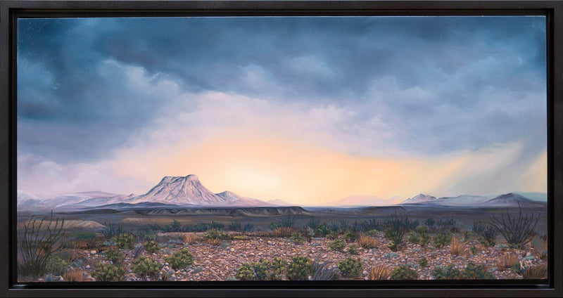 Over Yonder a Painting by Kerri S. Menchaca, presented by Western Gallery