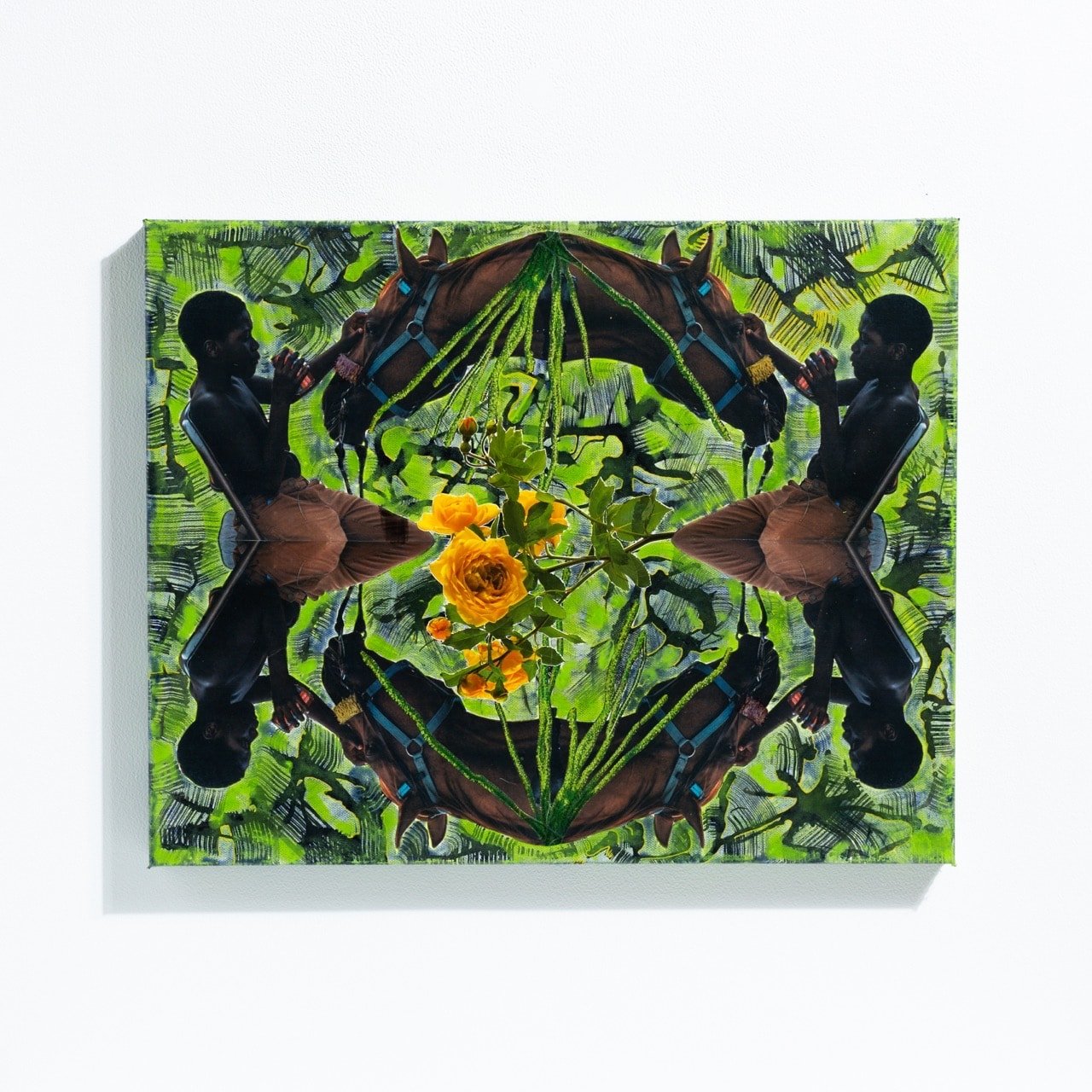 There There Wild Spirit a Collage by Vanessa Compton, presented by Western Gallery