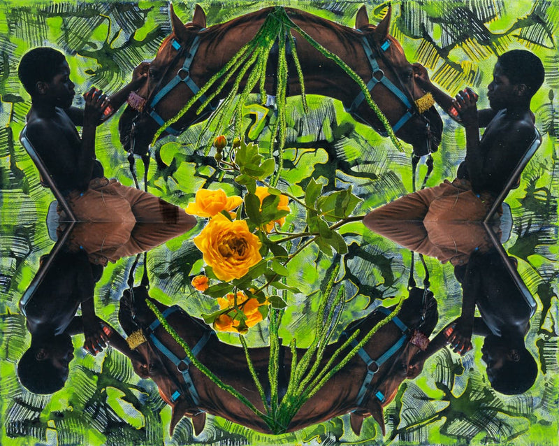 There There Wild Spirit a Collage by Vanessa Compton, presented by Western Gallery