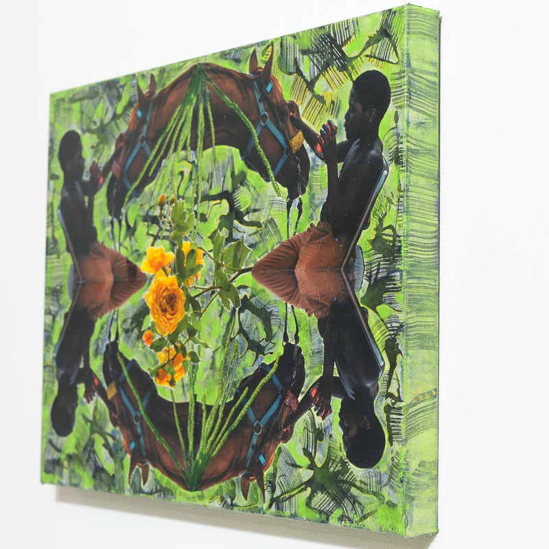 There There Wild Spirit a Collage by Vanessa Compton, presented by Western Gallery