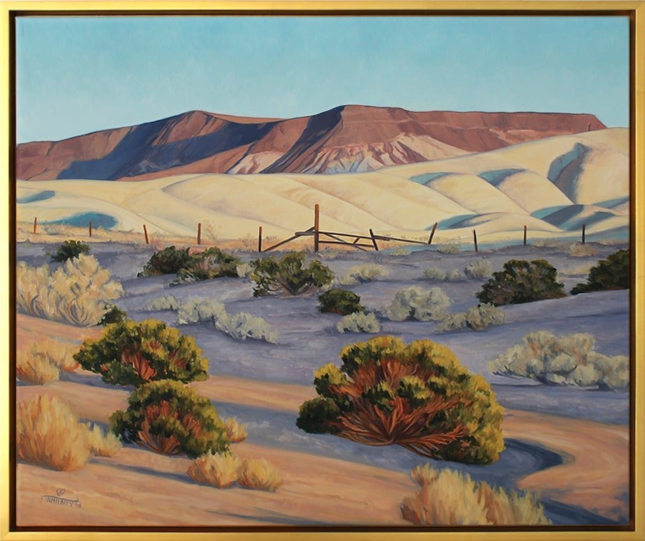 Beyond the Gate a Painting by Whitney Gardner, presented by Western Gallery