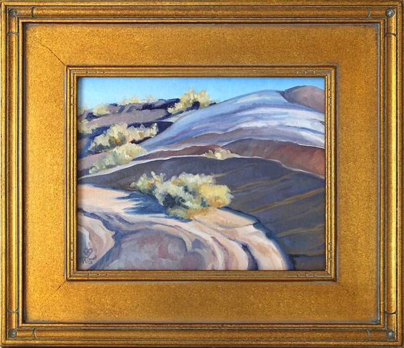 Shadescale and Stone a Painting by Whitney Gardner, presented by Western Gallery