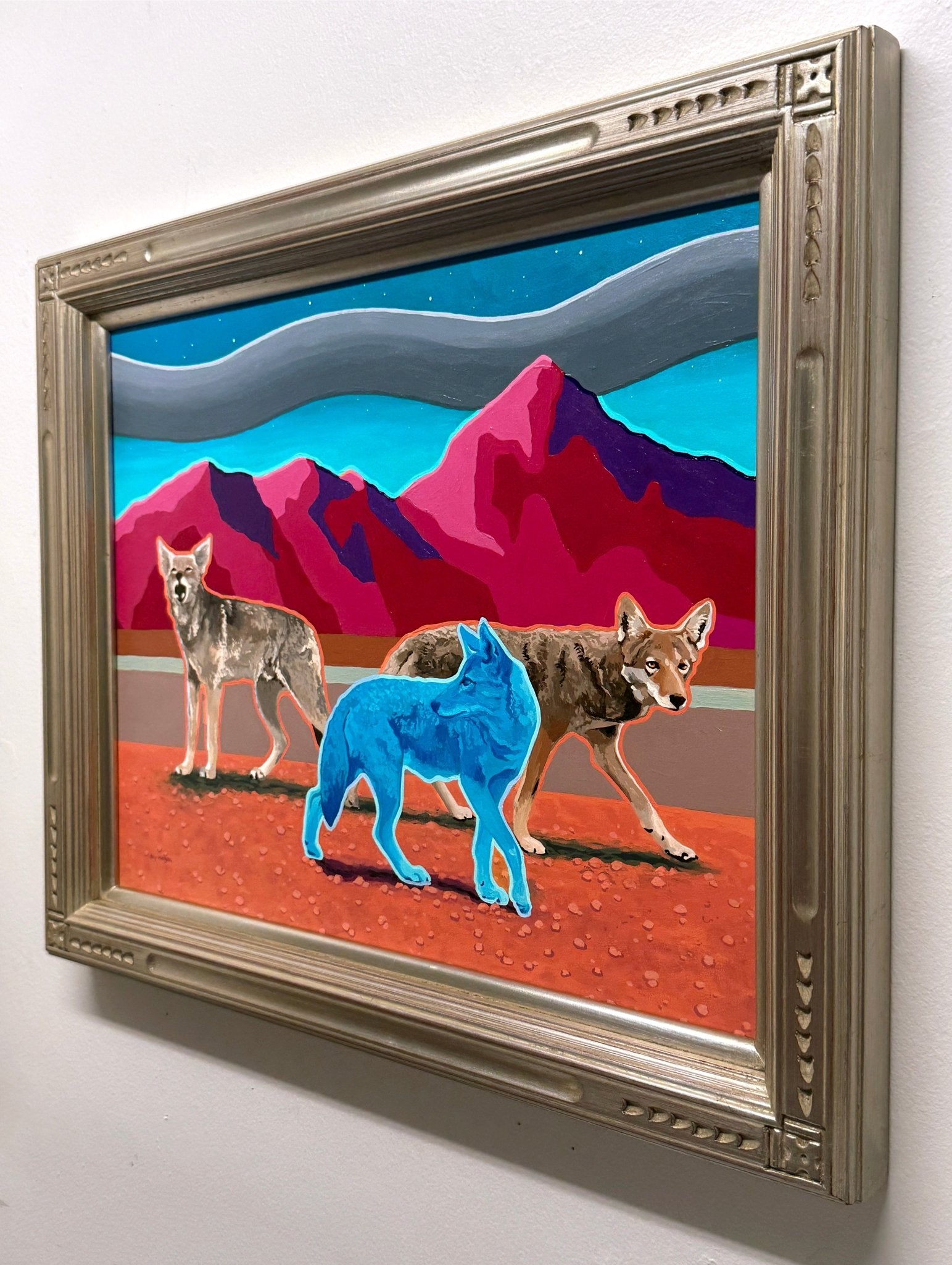 And I Became the Ghost, a Painting by Ally Morgan, presented by Western Gallery