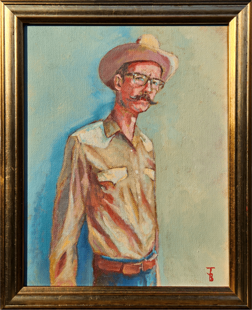 Tobin a Painting by Jack Browning, presented by Western Gallery