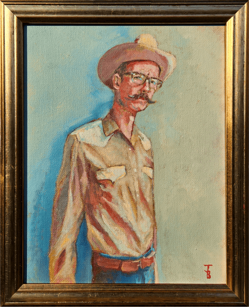 Tobin a Painting by Jack Browning, presented by Western Gallery