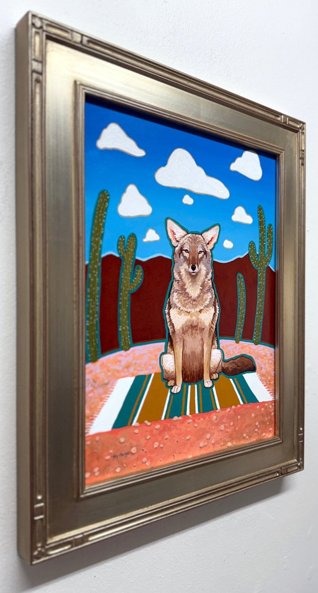 Can You Hear Me?, a Painting by Ally Morgan, presented by Western Gallery