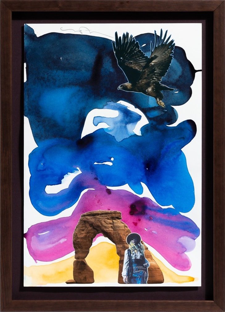 Shalako Beholds The Multiverse a Collage by Vanessa Compton, presented by Western Gallery