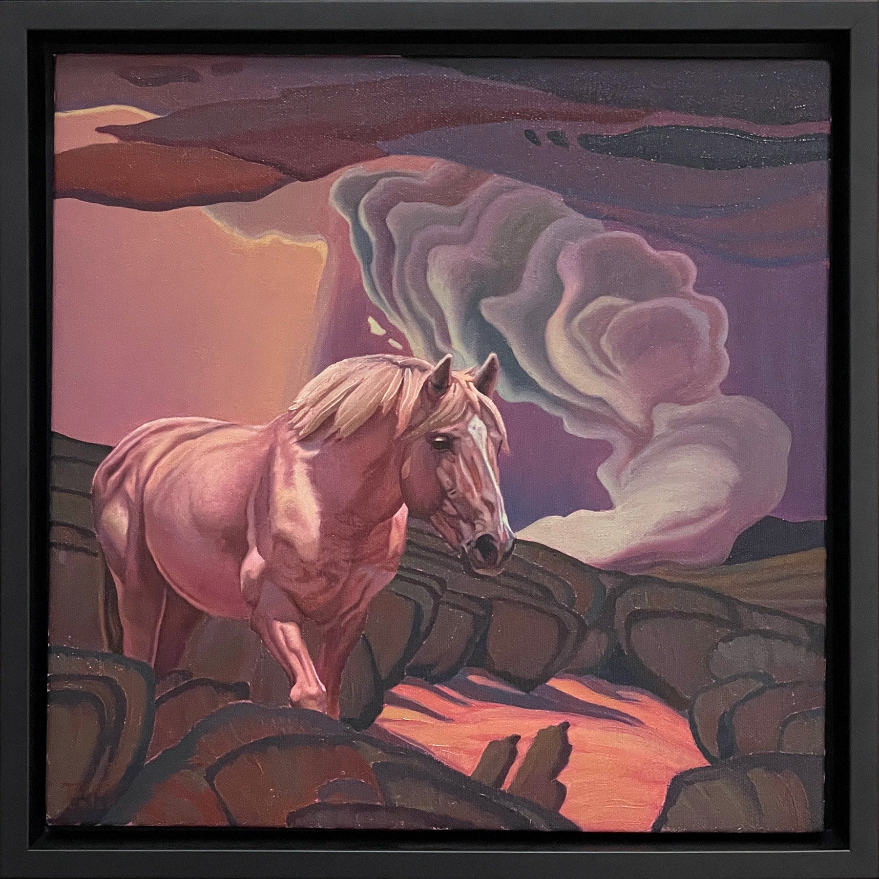 As the Wind Blows a Painting by Taylor Crisp, presented by Western Gallery