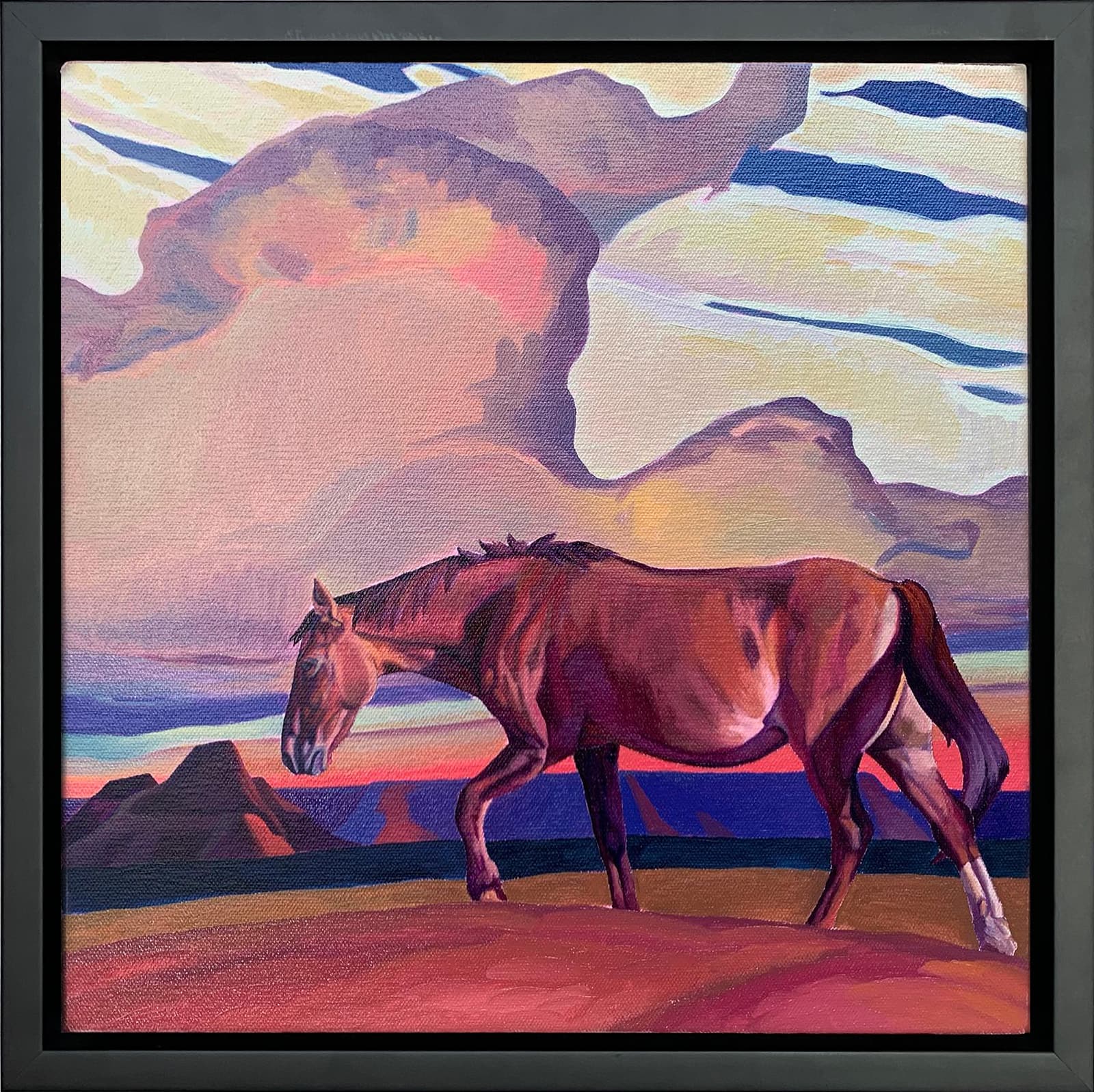 Day's End a Painting by Taylor Crisp, presented by Western Gallery