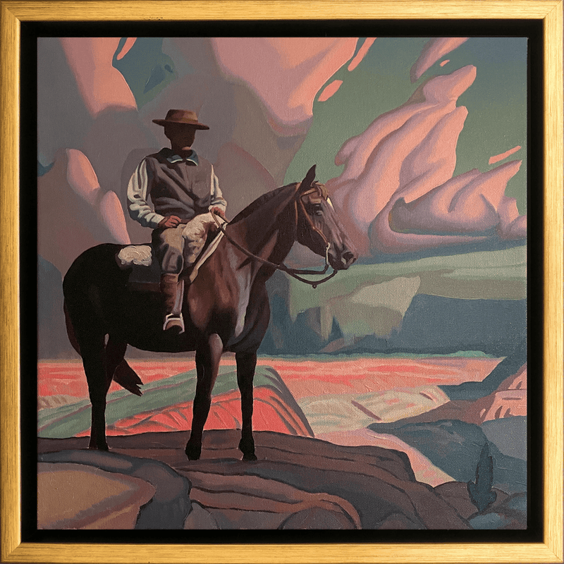 Fading Light a Painting by Taylor Crisp, presented by Western Gallery