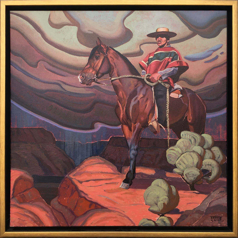 Huaso a Painting by Taylor Crisp, presented by Western Gallery