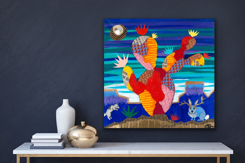 B.I.V. a Painting by Elizabeth Dryden, presented by Western Gallery