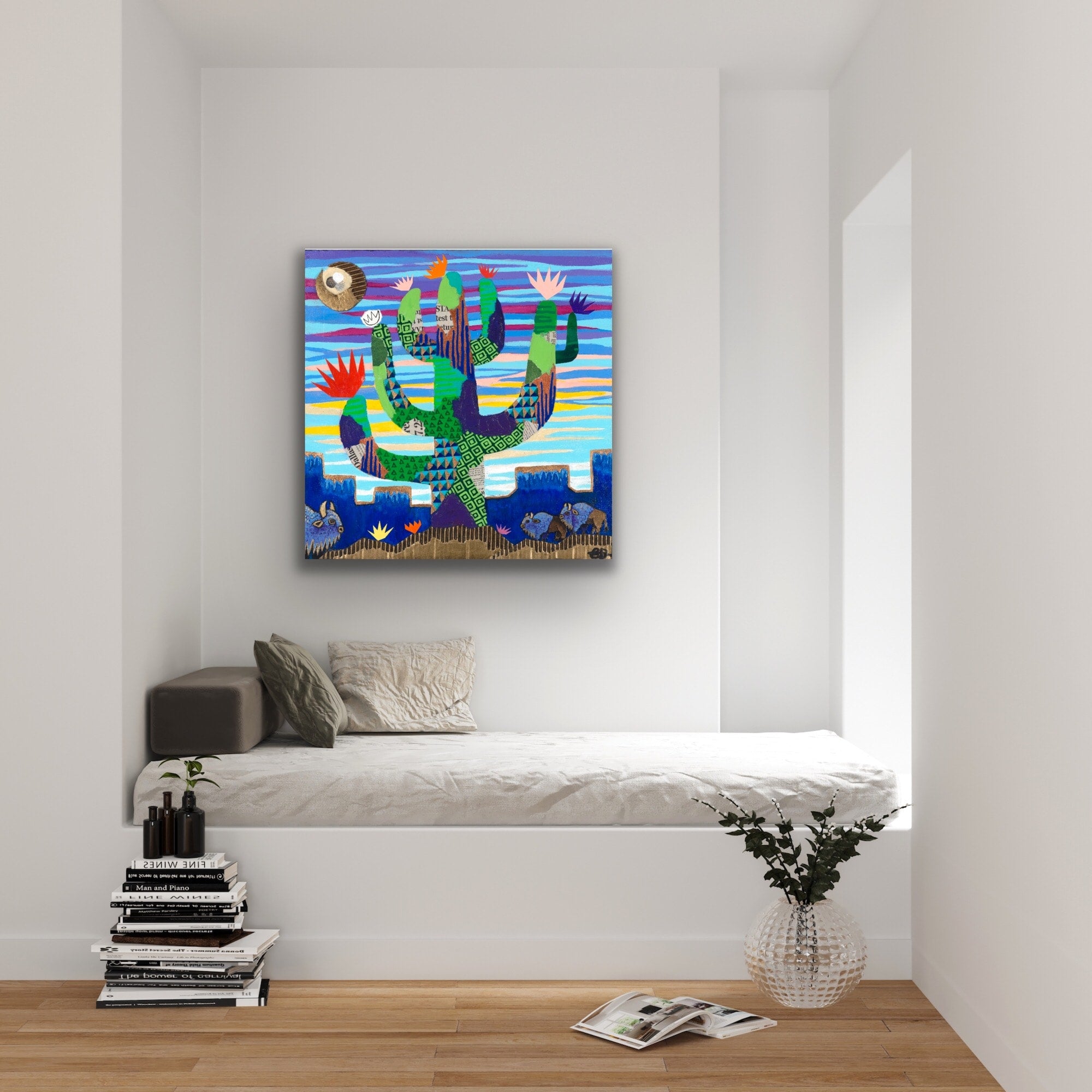 G. a Painting by Elizabeth Dryden, presented by Western Gallery