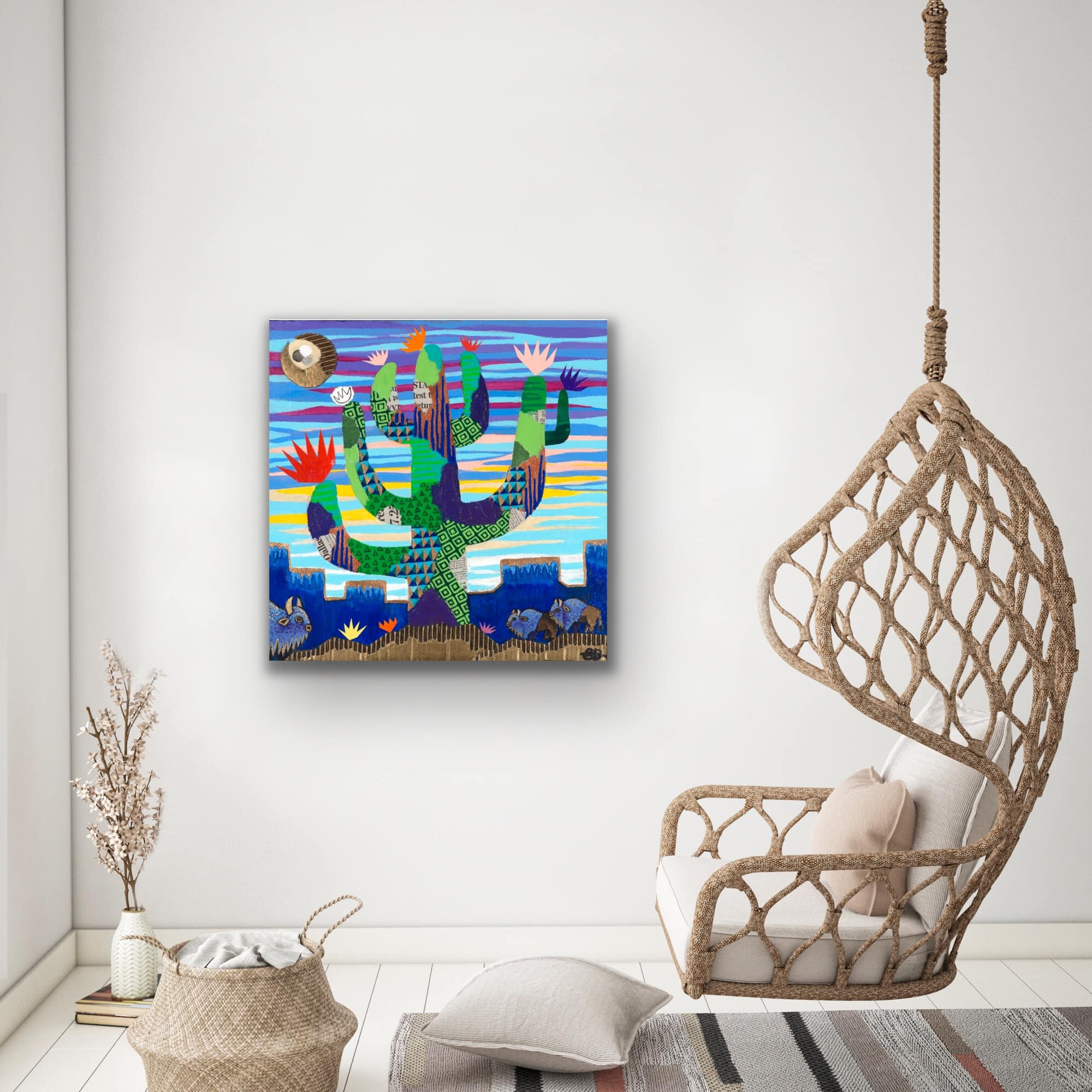 G. a Painting by Elizabeth Dryden, presented by Western Gallery