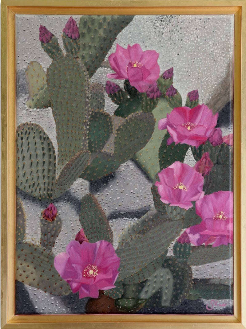 Lone Beavertail a Painting by Shae Zoe Reardon, presented by Western Gallery