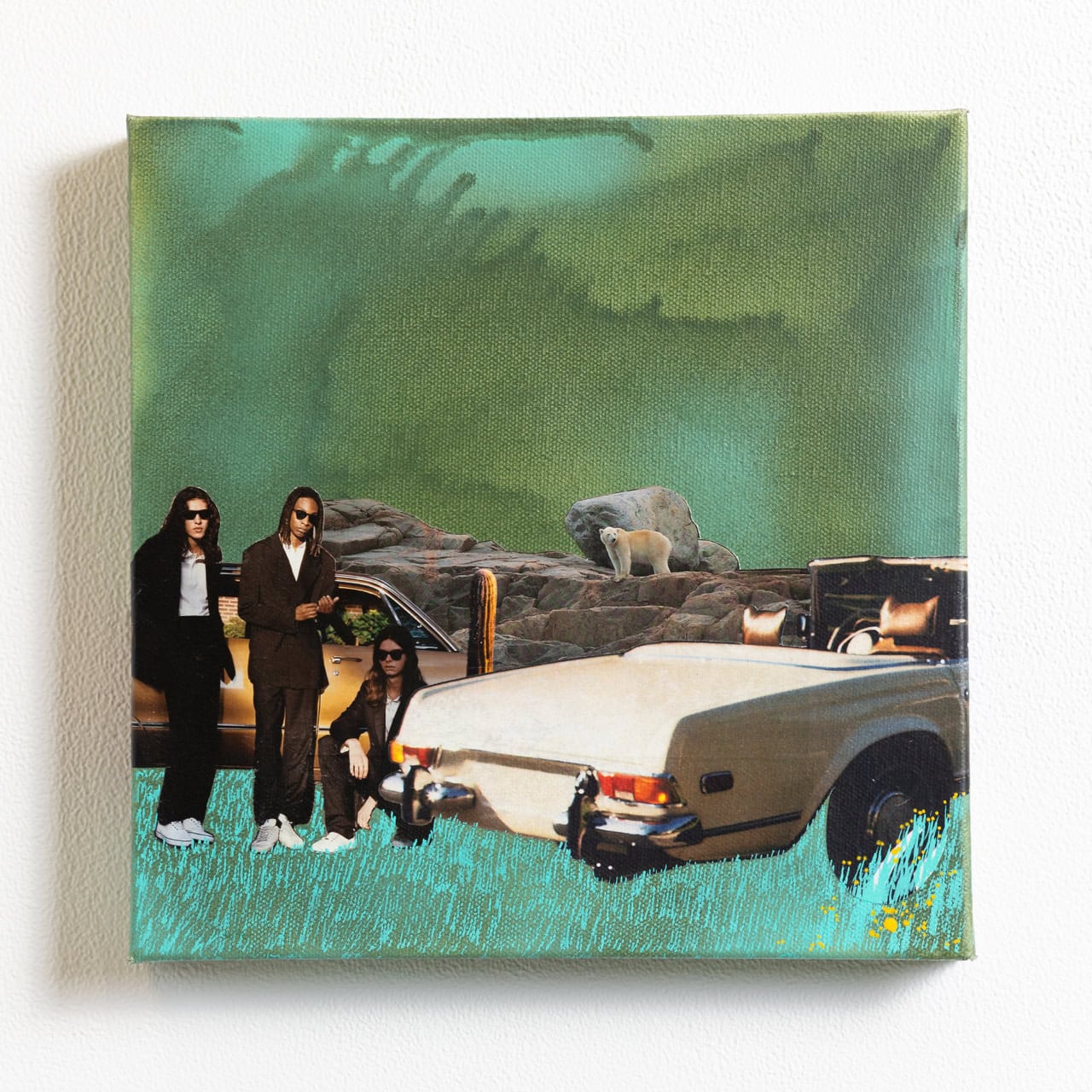 The Lavish Season a Collage by Vanessa Compton, presented by Western Gallery