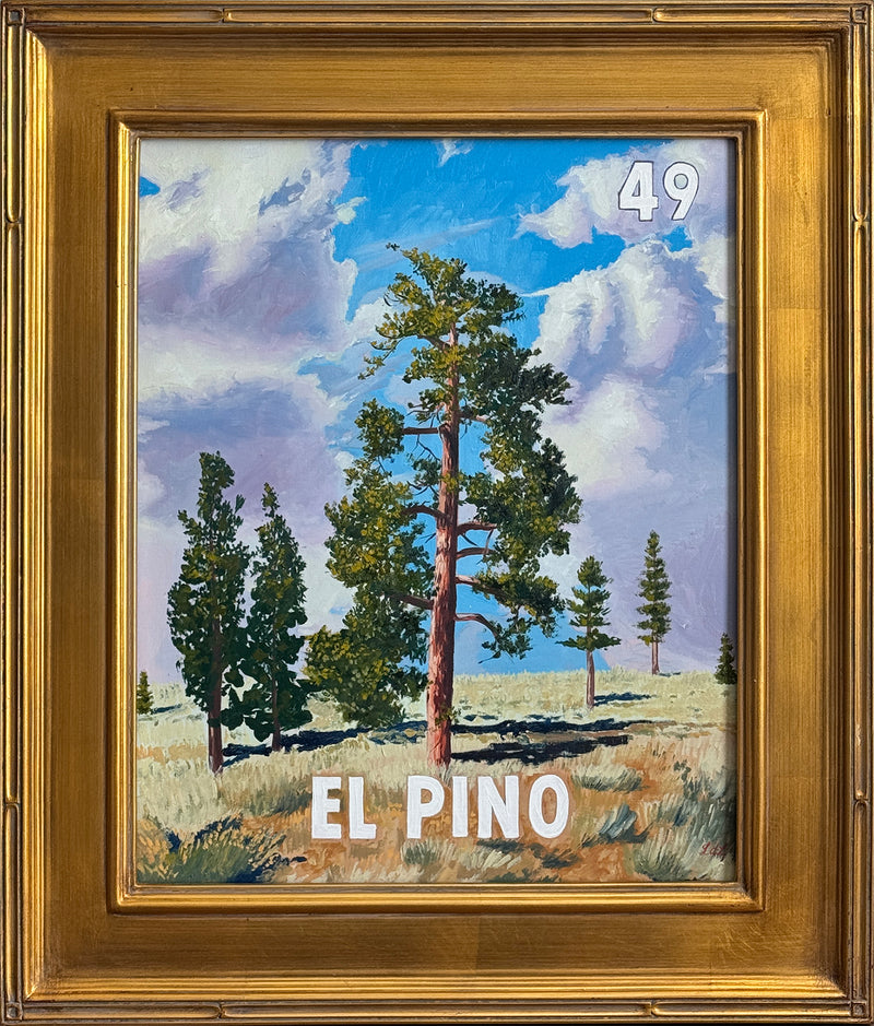 El Pino (49), a Painting by Leslie De Leon, presented by Western Gallery
