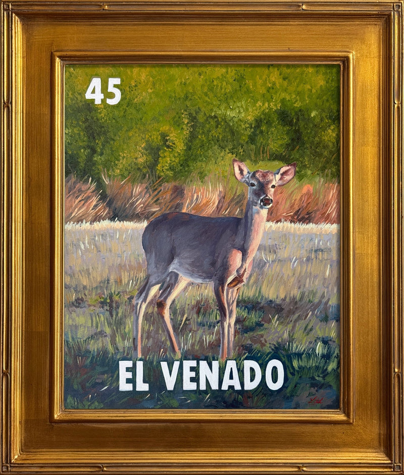 El Venado (45), a Painting by Leslie De Leon, presented by Western Gallery