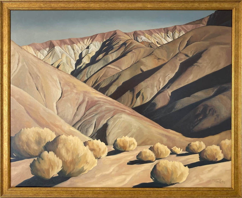 In the Folds a Painting by Whitney Gardner, presented by Western Gallery