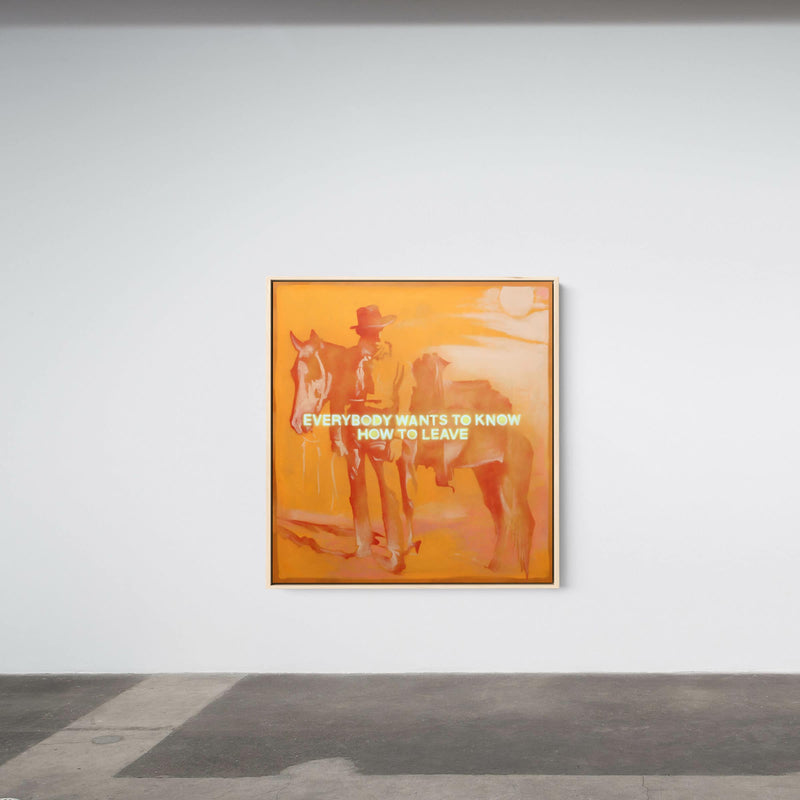 Leave a Painting by GL Richardson, presented by Western Gallery