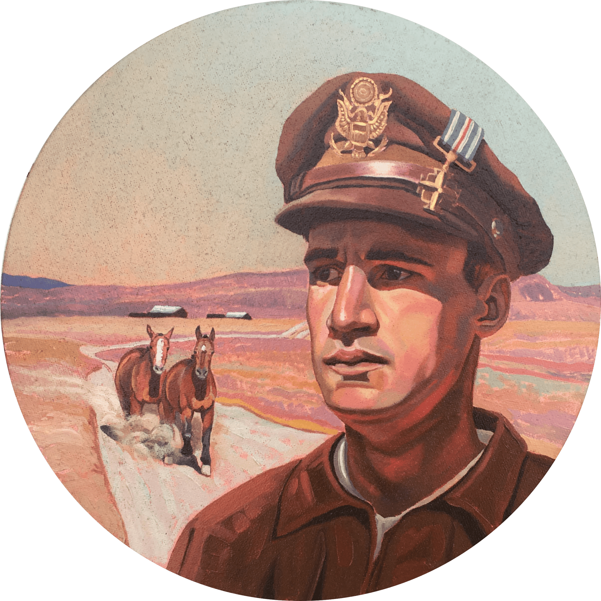 Homecoming a Painting by Taylor Crisp, presented by Western Gallery