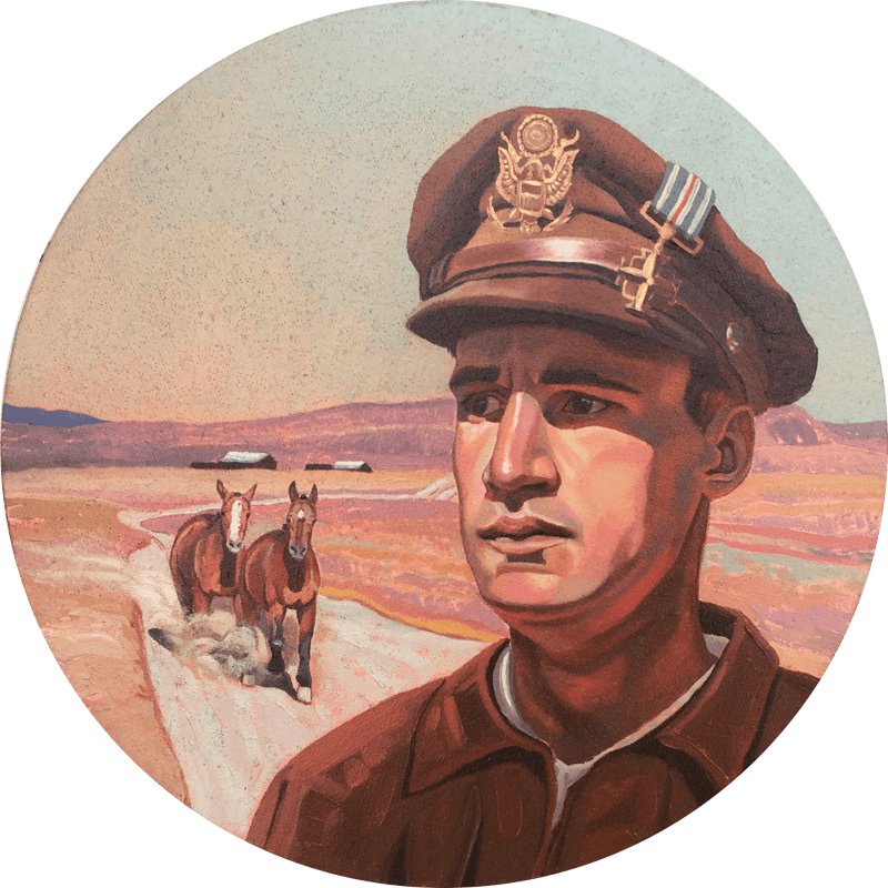 Homecoming a Painting by Taylor Crisp, presented by Western Gallery