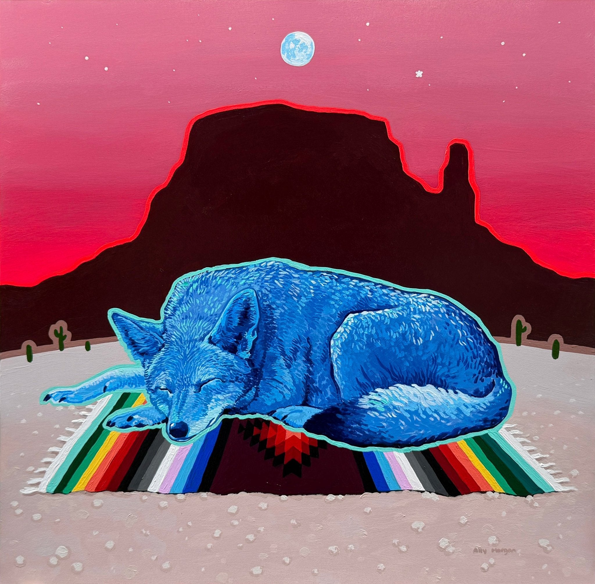 I Still Dream of You Sometimes, a Painting by Ally Morgan, presented by Western Gallery