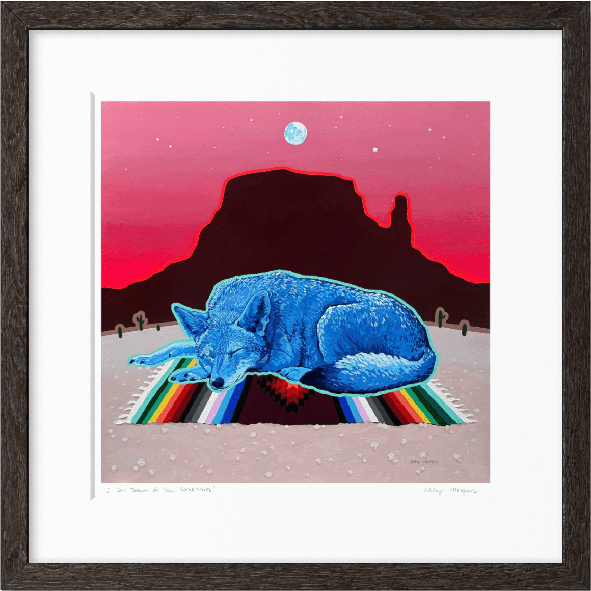 I Still Dream of You Sometimes, a Print by Ally Morgan, presented by Western Gallery