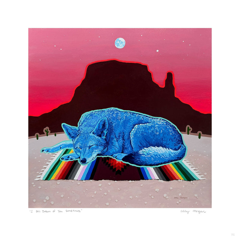 I Still Dream of You Sometimes, a Print by Ally Morgan, presented by Western Gallery