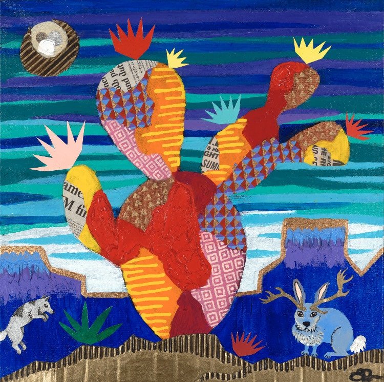 B.I.V. a Painting by Elizabeth Dryden, presented by Western Gallery