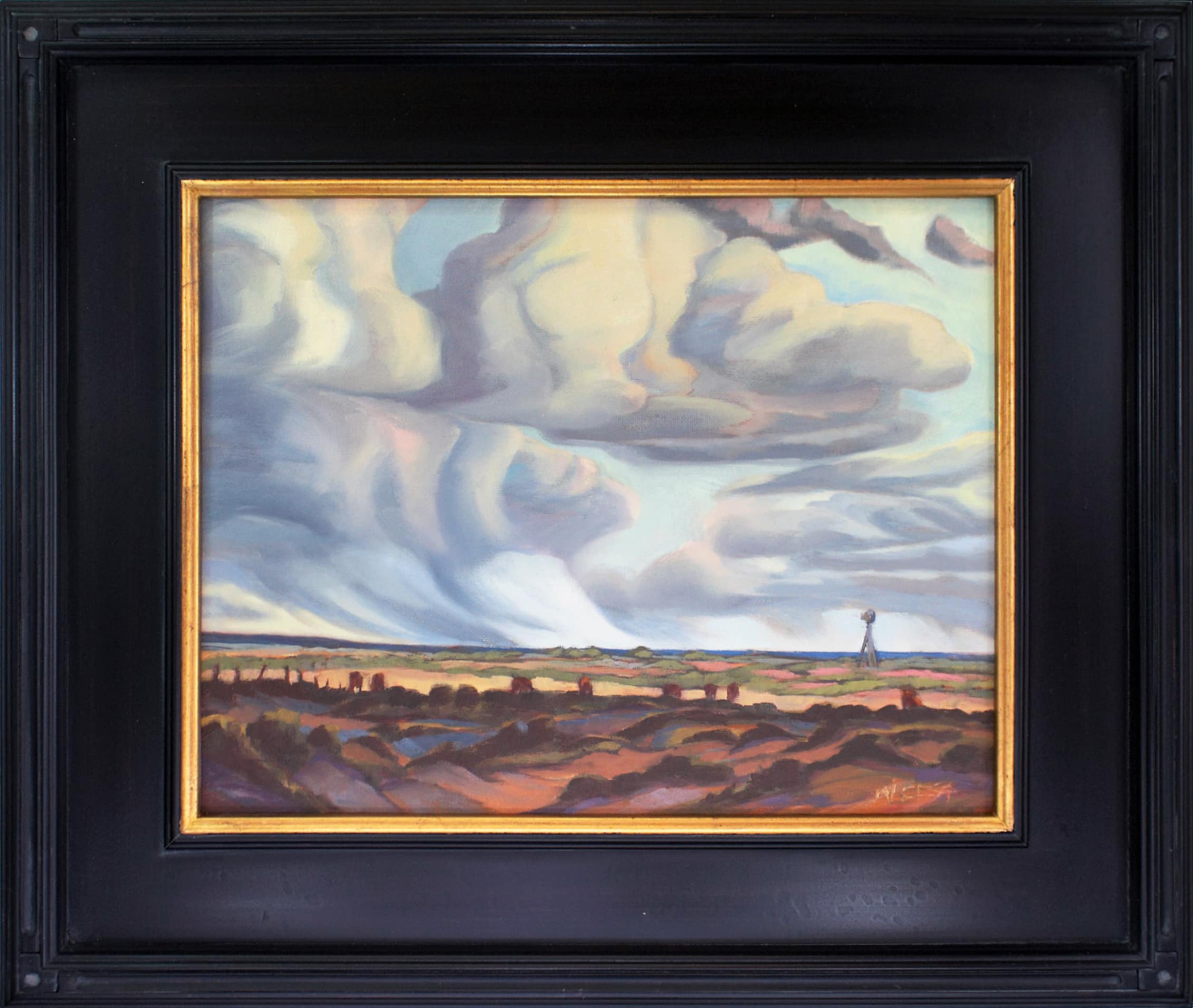 V Ranch a Painting by Alice Leese, presented by Western Gallery