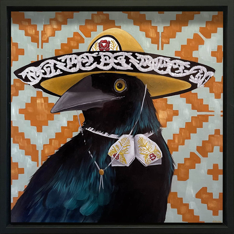 The Musician a Painting by Christy Stallop, presented by Western Gallery