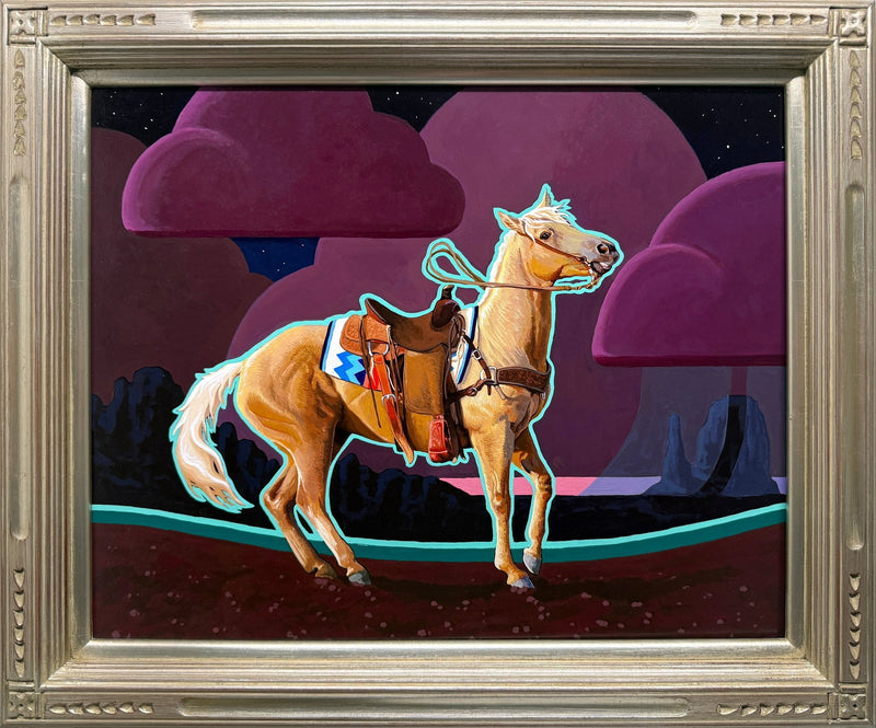 Poltergeist, a Painting by Ally Morgan, presented by Western Gallery