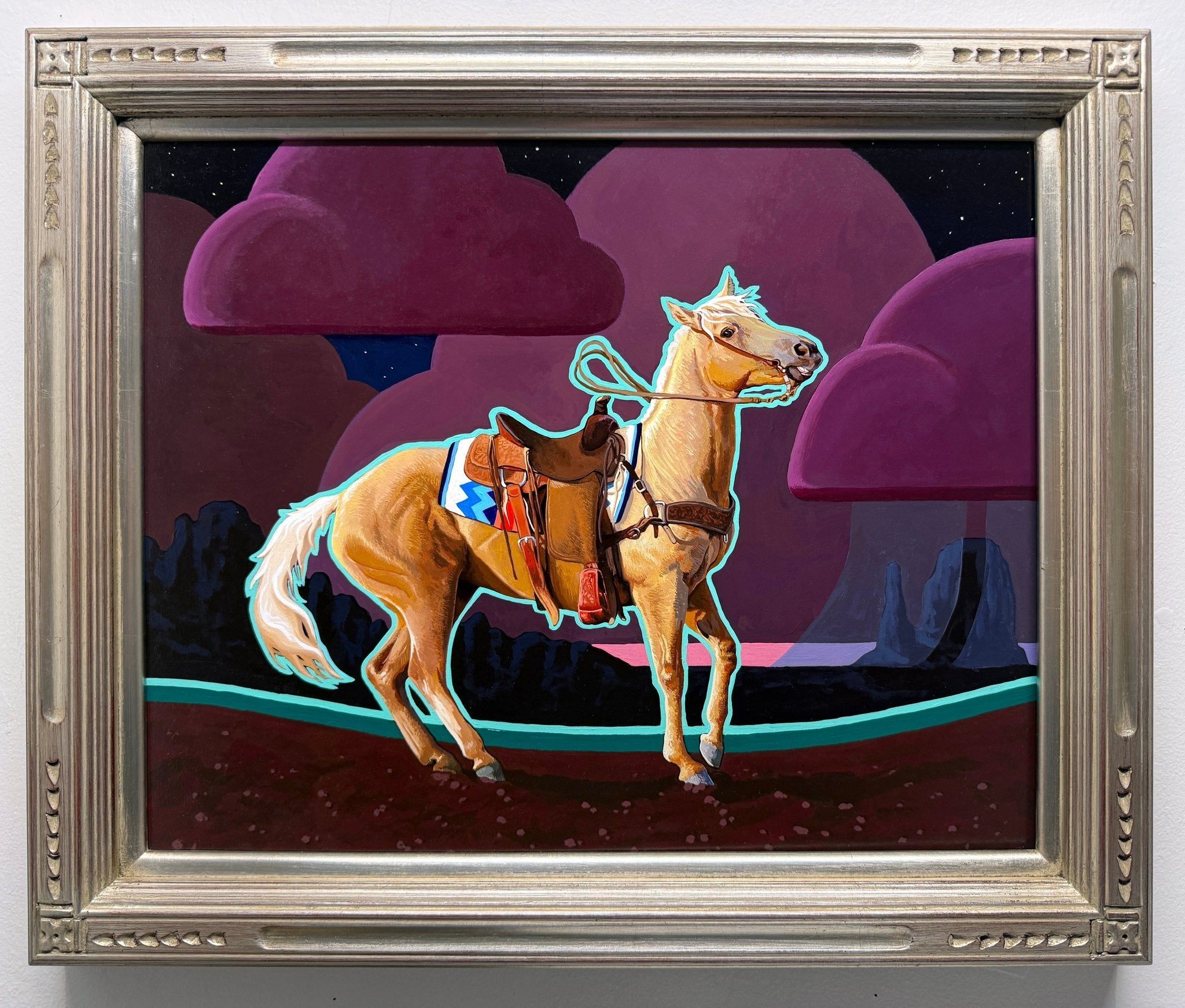 Poltergeist, a Painting by Ally Morgan, presented by Western Gallery
