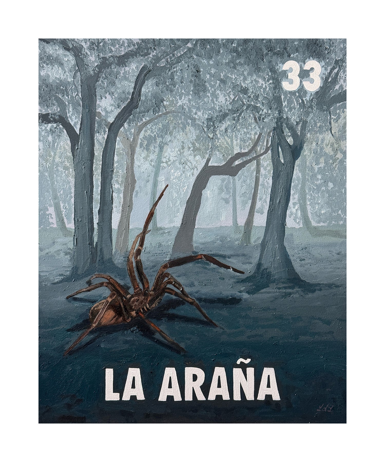 La Araña (33) Fine Art Print, a Print by Leslie De Leon, presented by Western Gallery